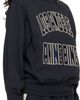 ANINE BING ANINE BING Navy Harry Shrunken Sweatshirt - 2