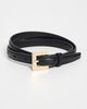 ANINE BING ANINE BING Niccola Belt Black XS/S - 2