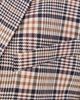 ANINE BING ANINE BING Quinn Check Blazer Beige And Navy Checks - 6