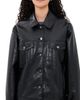 ANINE BING ANINE BING Rory Jacket in Black Recycled Leather Black Recycled Leather - 1