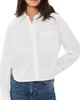 ANINE BING ANINE BING Scott Cropped Shirt White - 1