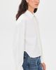 ANINE BING ANINE BING Scott Cropped Shirt White - 4