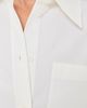 ANINE BING ANINE BING Scott Cropped Shirt White - 6
