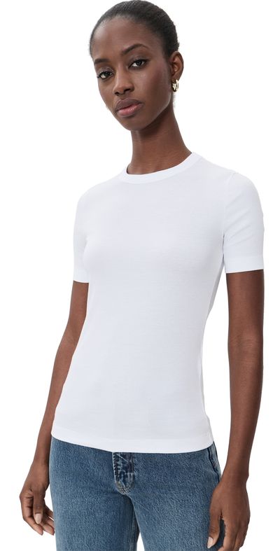Anine Bing Sixtine Tee White