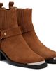 ANINE BING ANINE BING Tan Mid Biker Boots - 4