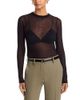 Anine Bing Anine Bing Tiana Crewneck Cotton Blend Sweater - 1