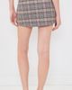 ANINE BING ANINE BING Tierra Check Skirt Beige And Navy Checks - 3