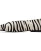 ANINE BING ANINE BING White & Black Ana Calf Hair Ballerina Flats - 3