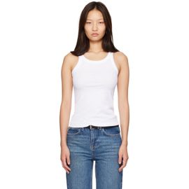 ANINE BING ANINE BING White Sixtine Tank Top