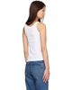 ANINE BING ANINE BING White Sixtine Tank Top - 3