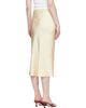 ANINE BING ANINE BING Yellow Bar Silk Midi Skirt - 3