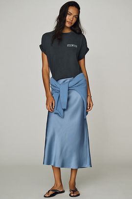 Anine Bing Bar 100% Silk Skirt
