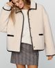 Anine Bing Camden Sherpa Fleece Blend Jacket - 1