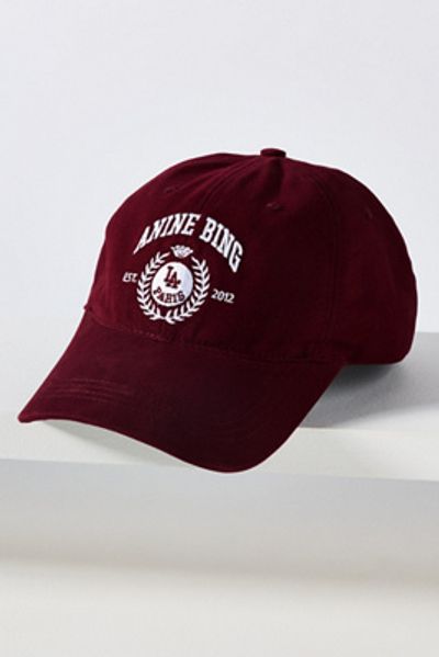 Anine Bing Collegiate Baseball Cap