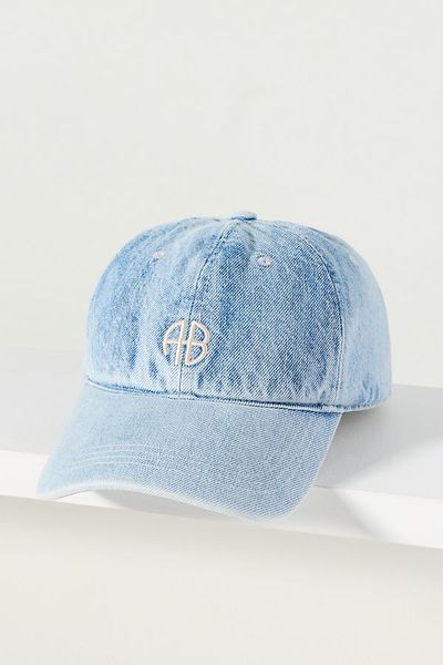 Anine Bing Denim Cap