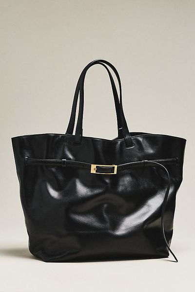 Anine Bing Elly Leather Tote Bag