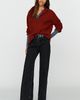 Anine Bing Hugh High Rise Straight Leg Jeans - 1