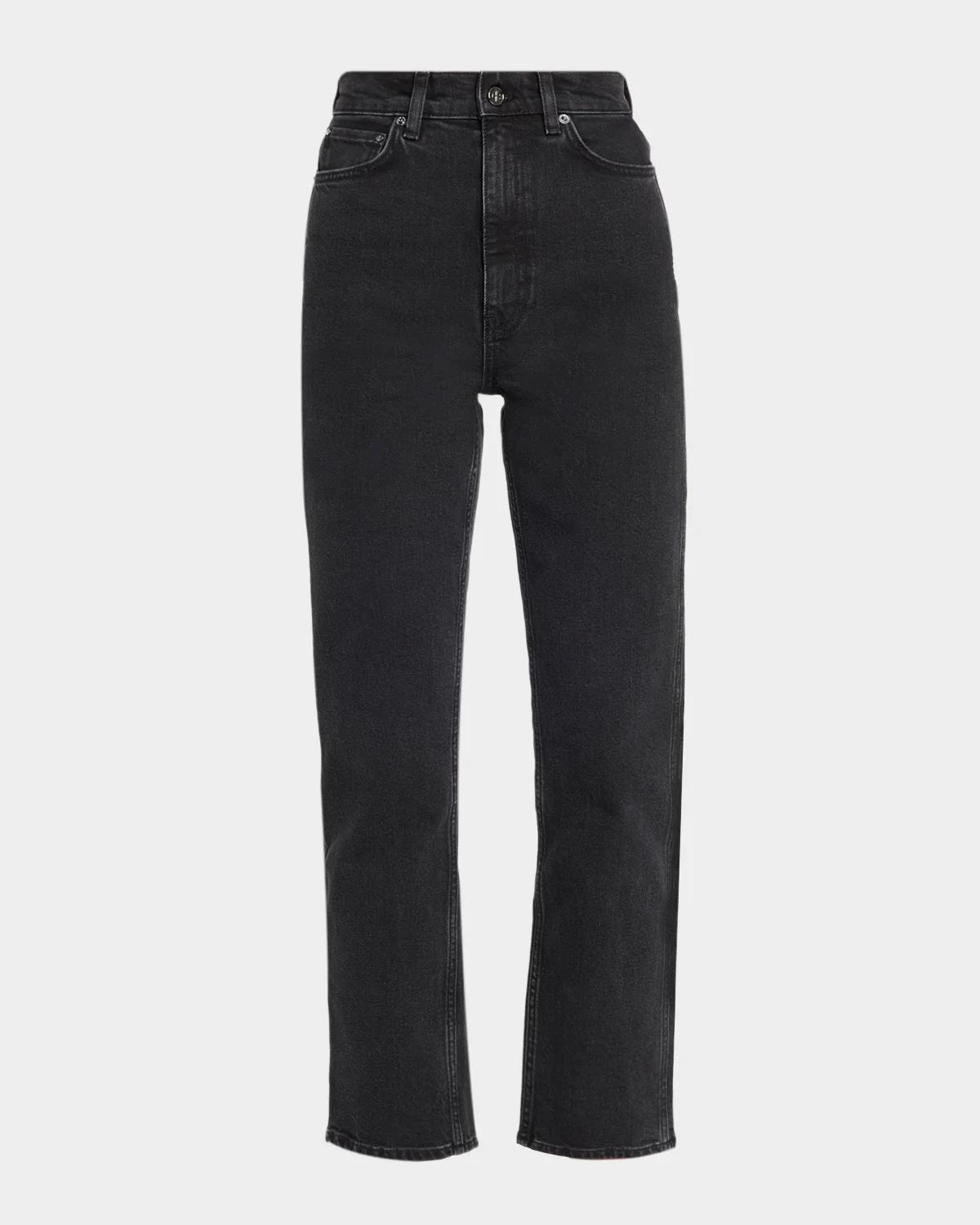 ANINE BING Jane High-Rise Slim Jeans