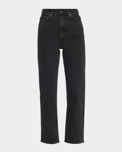 ANINE BING Jane High-Rise Slim Jeans