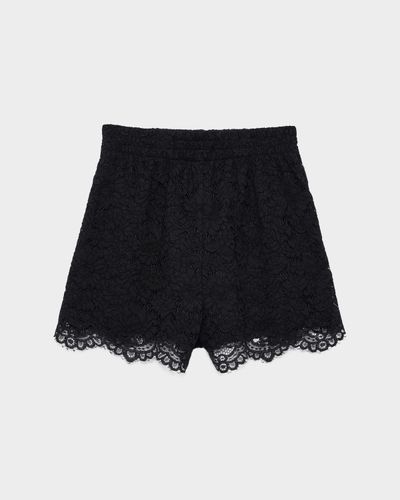 ANINE BING Kam Lace Shorts