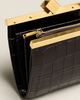Anine Bing Leather Embossed Wallet - 3