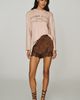 Anine Bing Long-Sleeve Melrose Tee - 4