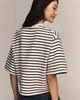 Anine Bing Myers Crew Neck Crop Tee - 2