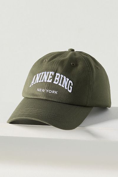 Anine Bing New York 100% Cotton Baseball Cap