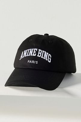 Anine Bing Paris 100% Cotton Baseball Cap