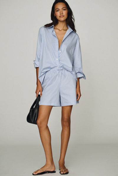 Anine Bing Ramy Drawstring Shorts