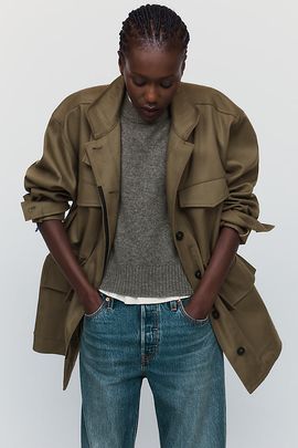 Anine Bing Sahara 100% Cotton Jacket