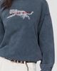 Anine Bing Spencer Leopard 100% Cotton Sweatshirt - 2