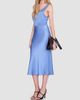 Anine Bing Women's Bar Silk Midi Skirt - 2