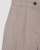 Anine Bing Women's Brice Tailored Pinstripe Shorts - 4