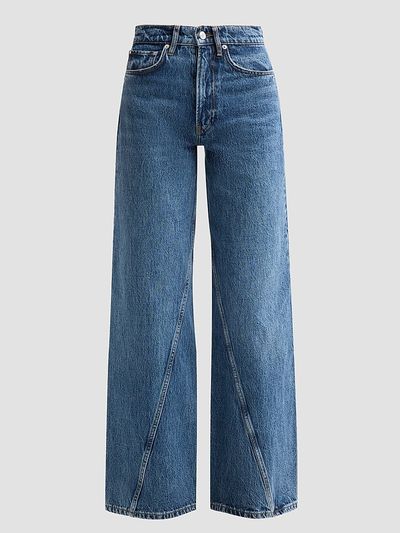 ANINE BING Women's Brie Wide-Leg Jeans