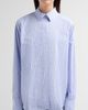ANINE BING Women's Essie Striped Cotton Button-Front Shirt - 5