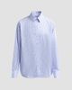 ANINE BING Women's Essie Striped Cotton Button-Front Shirt - 6