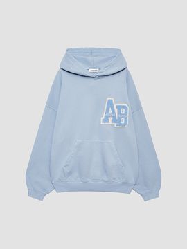 Anine Bing Women's Harvey Letterman Cotton Fleece Hoodie
