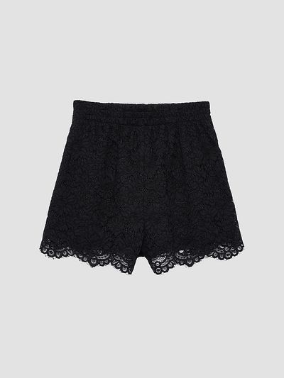 Anine Bing Women's Kam Lace Shorts