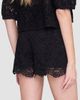 Anine Bing Women's Kam Lace Shorts - 3