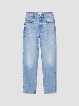 Anine Bing Women's Kate Cotton Straight-Leg Jeans