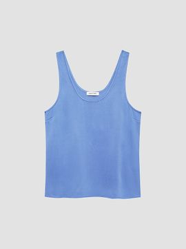 Anine Bing Women's Lea Double-Face Silk Charmeuse Tank