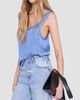 Anine Bing Women's Lea Double-Face Silk Charmeuse Tank - 4