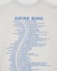Anine Bing Women's Miles Waves Cotton Fleece Crewneck Sweatshirt - 5