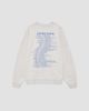 Anine Bing Women's Miles Waves Cotton Fleece Crewneck Sweatshirt - 6