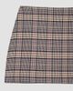 ANINE BING Women's Tierra Check Mini Skirt - 5