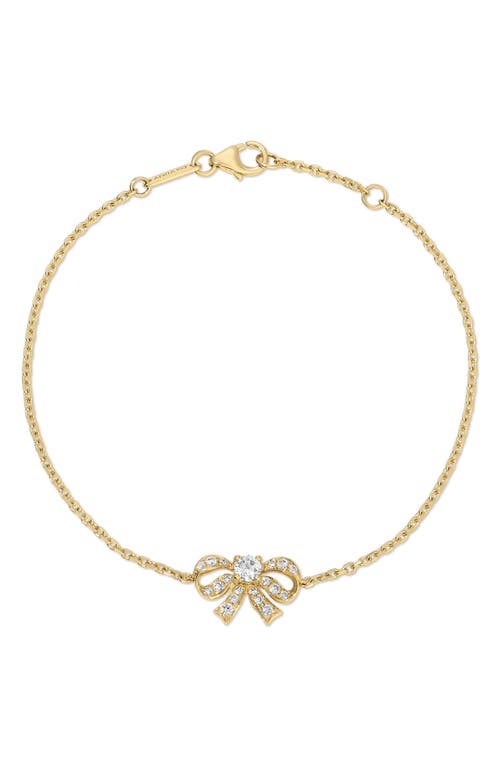 Anita Ko Anita Ko 18k Gold Diamond Bow Bracelet