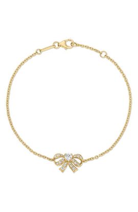 Anita Ko Anita Ko 18k Gold Diamond Bow Bracelet