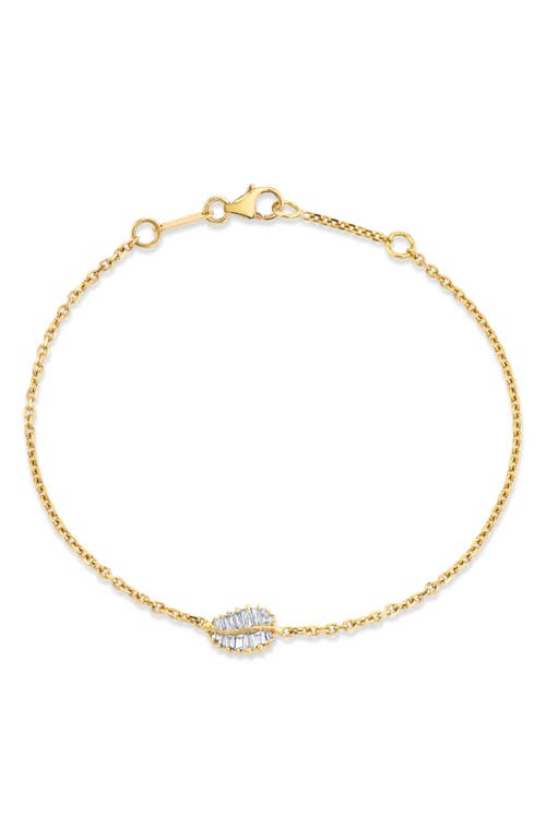 Anita Ko Anita Ko 18k Gold Diamond Palm Leaf Bracelet