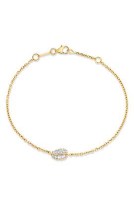 Anita Ko Anita Ko 18k Gold Diamond Palm Leaf Bracelet